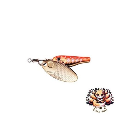 NEU Smith LTD Spinner Neakiss 2,0 Zoll (50 mm) 0,1 oz (4 g) Orange Yamame