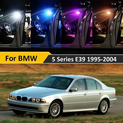 LED Interior Light Kit + License Plate Light Bulb for BMW 5 Series E39 1995-2004