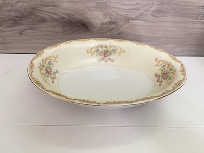 Vintage 1938 Mikado (MI01) China Japan 10  Oval VEGETABLE Serving BOWL
