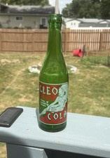 LACROSSE, WISCONSIN rare 1943 Cleo Cola ACL Soda Bottle St Louis Strand Beverage