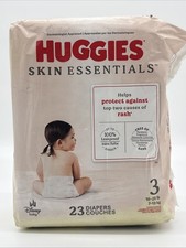 Huggies Size 3 Diapers, Skin Essentials Baby 3 3, White
