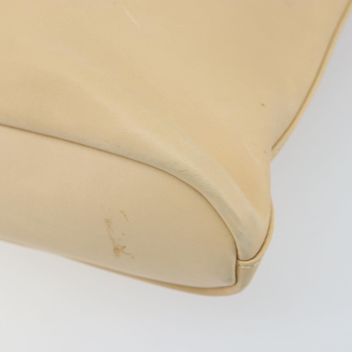 Gucci Vintage Leather Beige Shoulder Bag — image 12