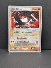 Groudon ex 93/101 Hidden Legends Holo Rare Pokemon TCG Nintendo MP on eBay