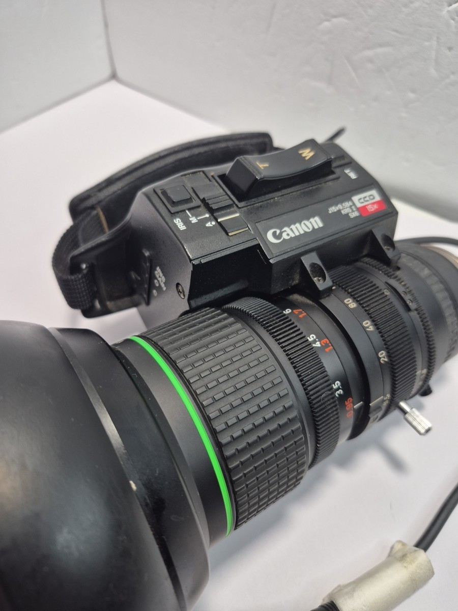 Canon J15x9.5B4 KRS II SX6 CCD 15x Zoom Lens - TESTED - | eBay