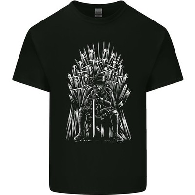Thron Von Vendetta Parodie Herren Leichte Baumwolle T-Shirt