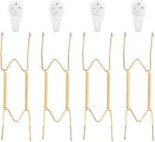 Bilillo 4 Pack Plate Hangers for The Wall, 9''-11'' 