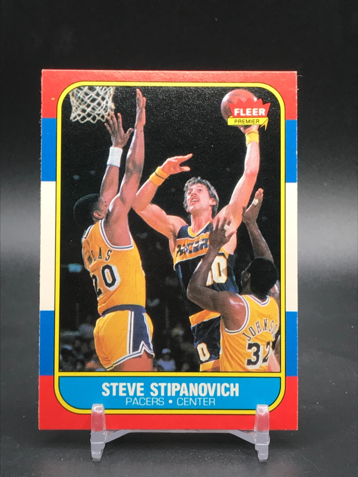1986-87 Fleer #106 Steve Stipanovich PACERS