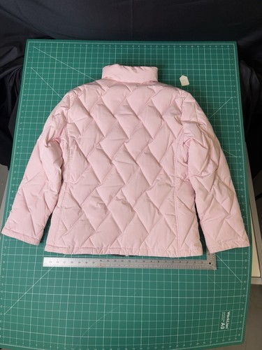 Liz Claiborne Womens Med Light Pink Puffer Jacket Snow winter - Picture 13 of 13
