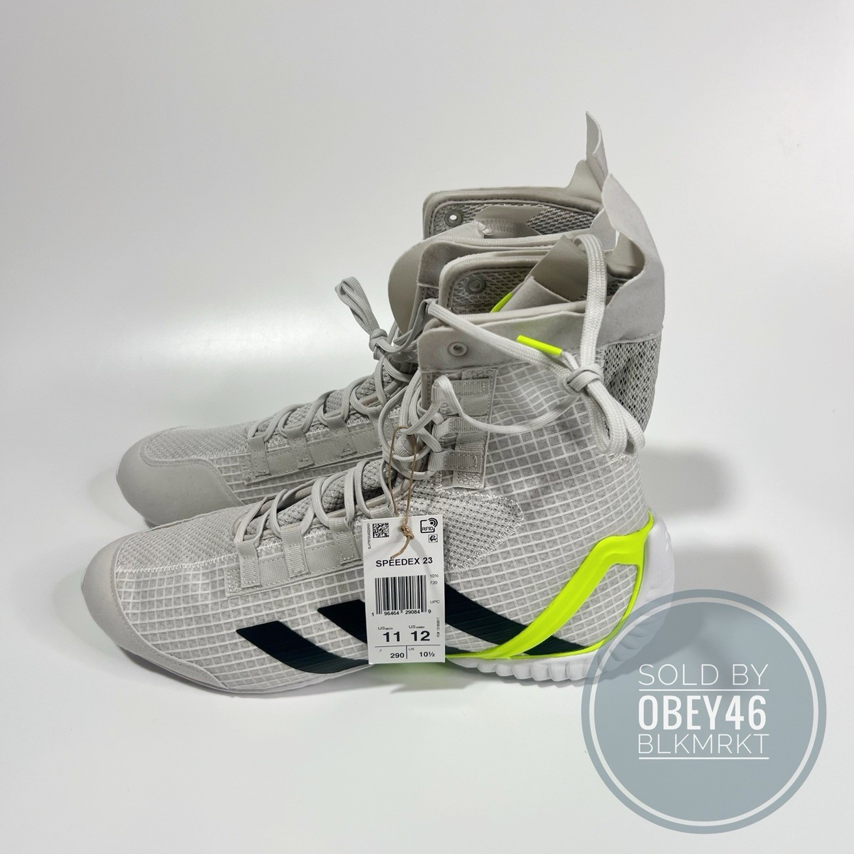 Adidas Speedex 23 Men's Boxing Shoes Lucid Lemon HP6885 Size