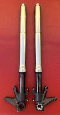 2009 2010 Ducati 1198 OEM Front Forks Fork Suspension STRAIGHT NICE