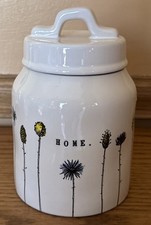 Rae Dunn HOME Stemline Baby/small Canister Used For Display Only Hard To Find