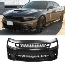 FOR 2015-2023 Dodge Charger SRT-8 SRT Hellcat FRONT BUMPER Upper Lower Grille