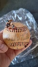The Sandlot Cast (7) Signed Babe Ruth Replica Signed Baseball beckett authentica