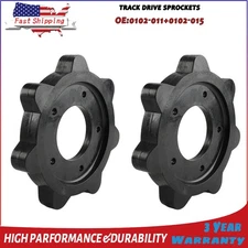 2X Track Drive Sprockets 0102-011 0102-015 Fit For Vintage Arctic Cat 1967-1972