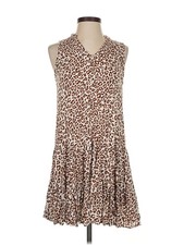 Nine West Women Brown Casual Dress S