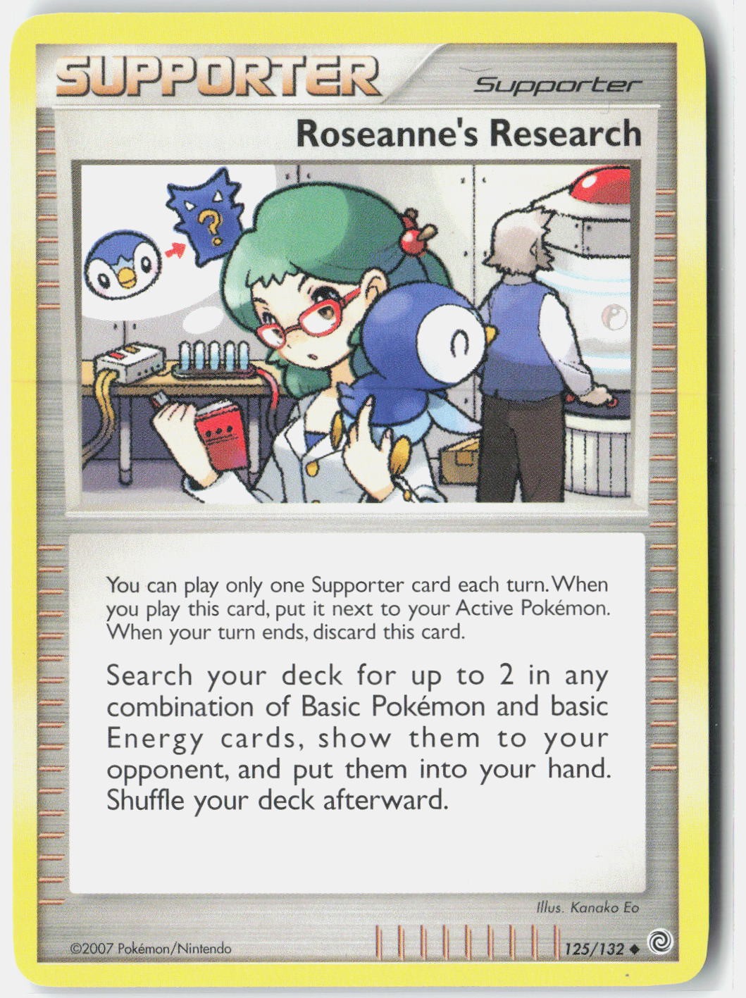 Roseanne's Research Secret Wonders 125/132 Pokemon Card