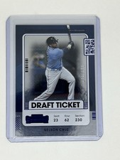 2021 Panini Contenders Draft Ticket Blue /149 Nelson Cruz #65  Rays / Twins