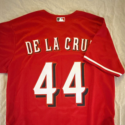 Cincinnati Reds Elly De La Cruz #44 Stitched Jersey - Red - Never Worn - M