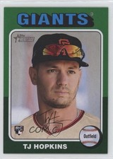 2024 Topps Heritage High Number Green Border TJ Hopkins #628 1f3g