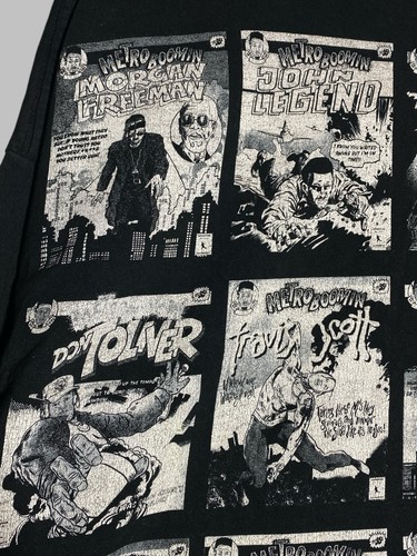 Metro Boomin Heroes Villains Grafikdruck T-Shirt Official Merchandise Größe XL - Bild 13 von 18