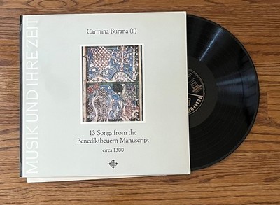 Carmina Burana Telefunken Vinyl Das Alte Werk Early Music SAWT 9522-A NM