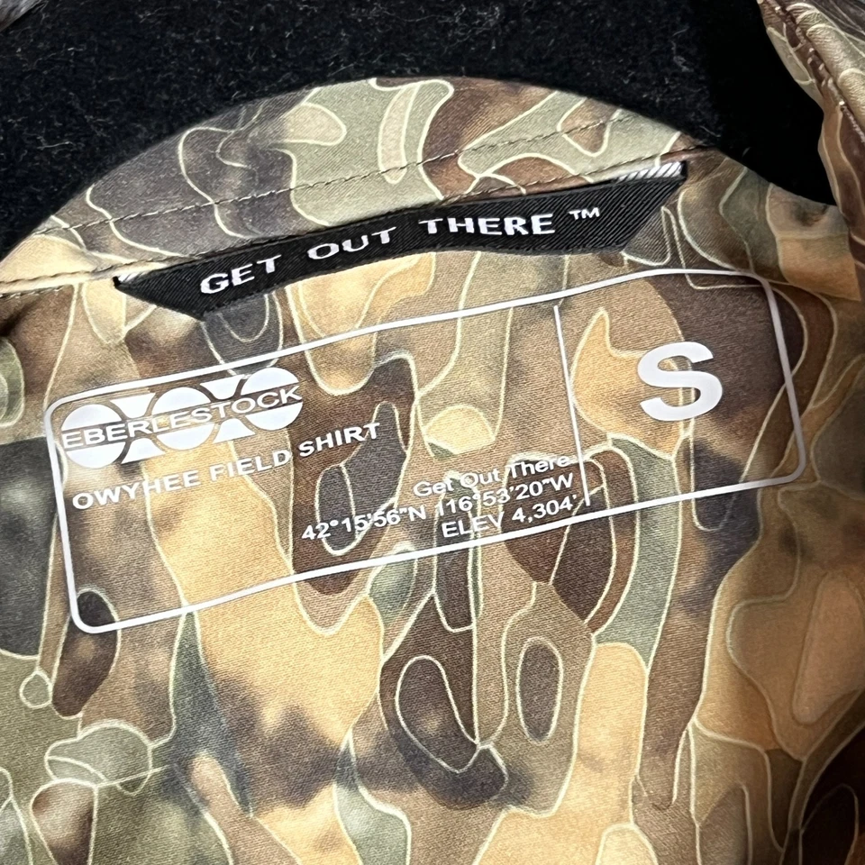 Eberlestock Shirt Mens Small Camo Owyhee Field Shirt Mirage Outdoors Hunting - Image 3 of 4