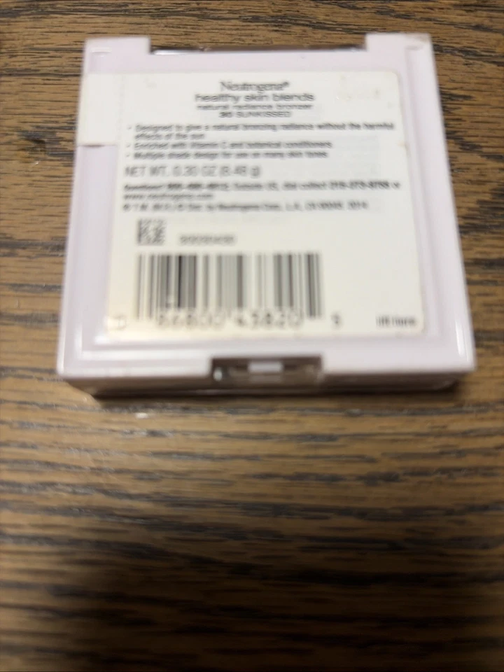 Neutrogena Healthy Skin Blend Natural Radiance Bronzer # 30 SUNKISSED. As Is - Image 2 of 3