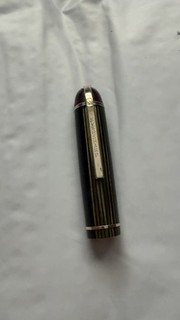 Wahl Eversharp Skyline Green And Gold Striated Fountain Pen Cap Only Clean