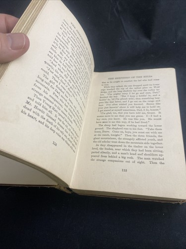 The Shepherd of the Hills by Harold Bell Wright Illustrations 1907 First Edition - Zdjęcie 22 z 24