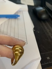 gold dome ring vintage