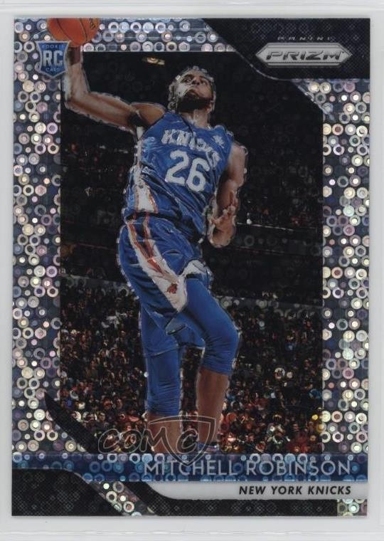 2018-19 Panini Prizm Fast Break Prizm Mitchell Robinson #227 Rookie RC 06in