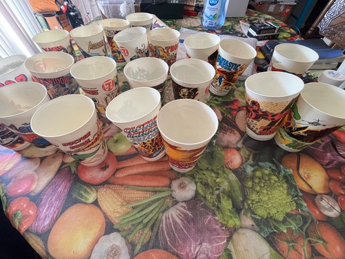 7-11 slurpee 1977 marvel cups set of 22