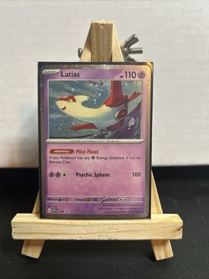 Pokemon TCG Latias 139 SVP Promo Holo EN Scarlet Violet Basic 110HP Mist Float