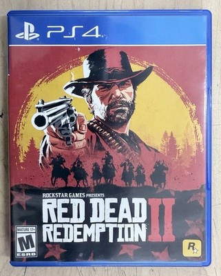 Red Dead Redemption 2 Sony PlayStation 4 PS4 2 Discs Complete with Map