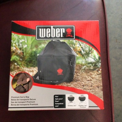 Weber Premium Carry Bag Black for Smokey Joe Portable Grills