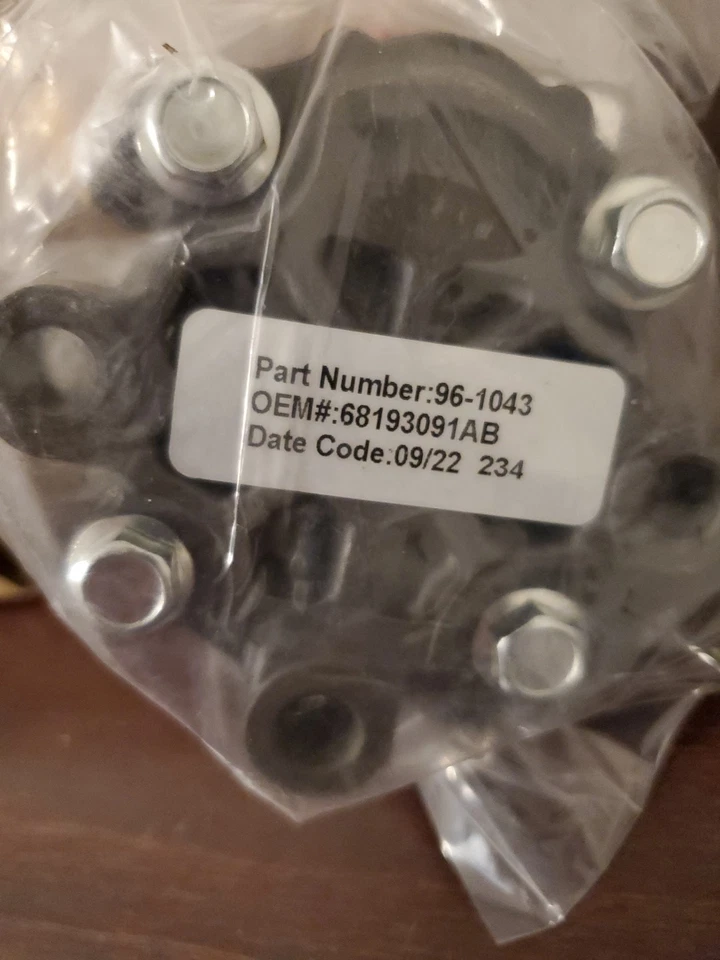 Ram 2500-5500 Cardone 2013-2018 nueva bomba de dirección asistida 96-1043 68193091AB Foto 3 de 4