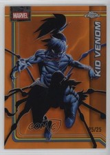 2026 Topps Chrome Marvel Comics Orange Refractor 25/25 Kid Venom #128 16lb