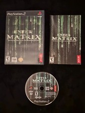 Enter The Matrix (Sony PlayStation 2, PS2) Black Label Complete Tested