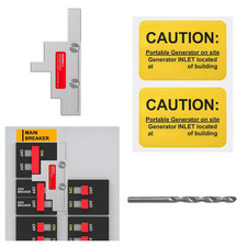 Generator Interlock Kit Compatible with Bryant 150 or 200 Amp Main Breaker Panel