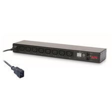 Image of APC AP7921B power distribution unit (PDU) 8 AC outlet(s) 0U/1U Black