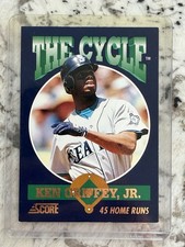 1994 Pinnacle Score Ken Griffey Jr. The Cycle #TC17 Mariners HoF