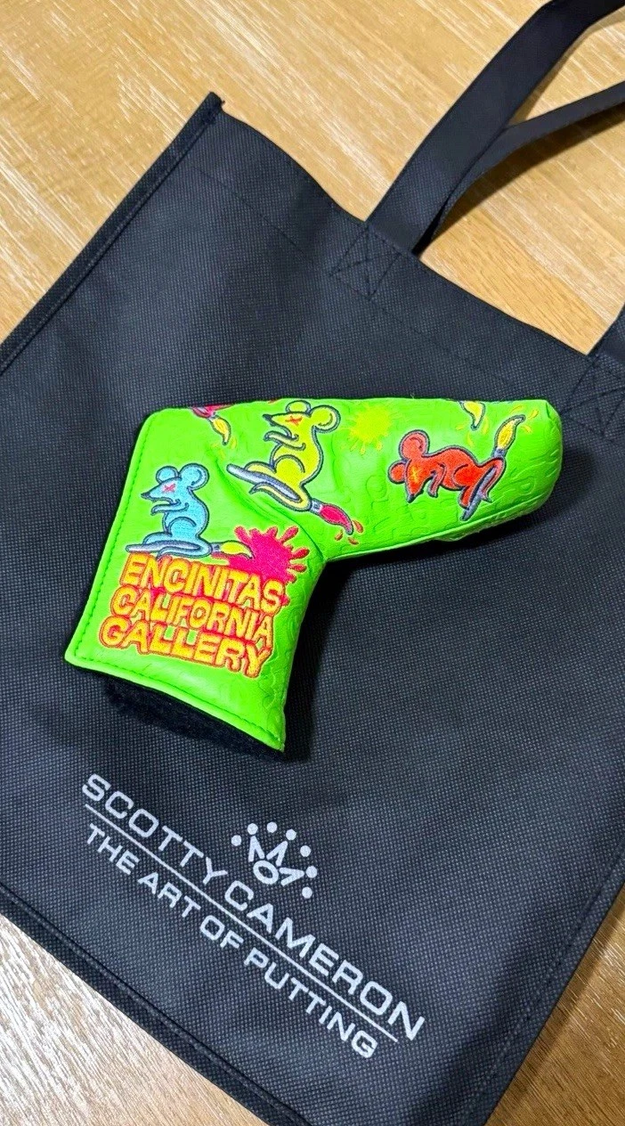 SCOTTY CAMERON Gallery Exclusive TOUR RAT PAINTER blade Headcover