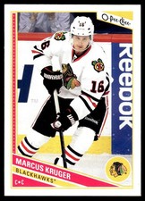 2013-14 O-Pee-Chee #260 Marcus Kruger Chicago Blackhawks Hockey Card