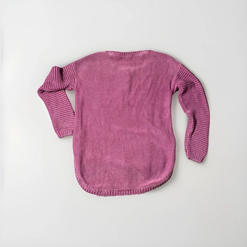 Женский вязаный свитер Ruff Hewn Cable розовый маленький для кемпинга на открытом воздухе - Изображение 4 из 4
