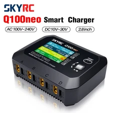 SKYRC Q100neo Smart Charger AC 100W DC 240W for LiPo/LiHV/LiFe/NiMH/NiCd Battery