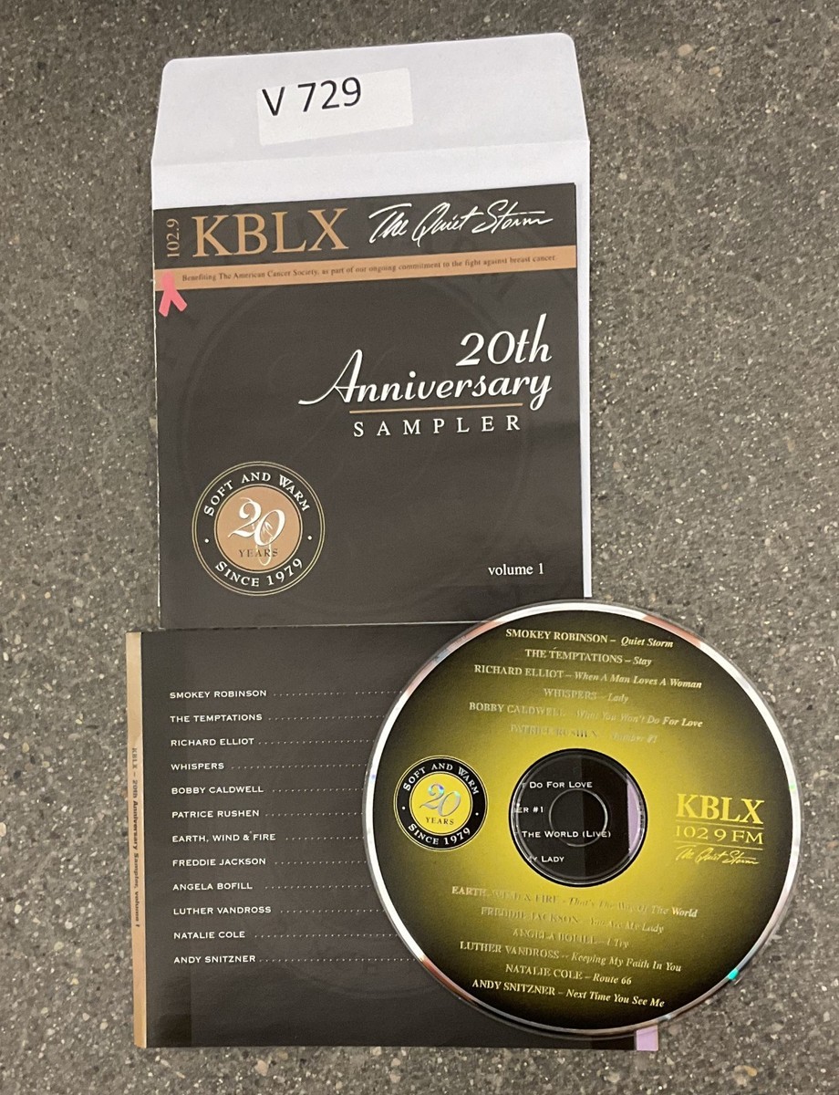 KBLX 20th Anniversary Sampler, Vol. 1 by Various (CD, 1999) No