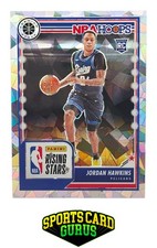 2023-24 Hoops Premium Stock #288 Jordan Hawkins Premium ROOKIE CARD. rookie card picture