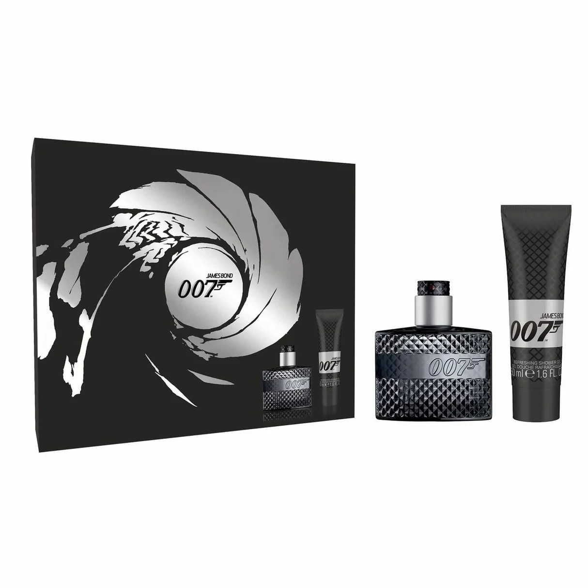 Flacon design James Bond 007 parfum masculin 30ml une eau de toilette aux essences rares