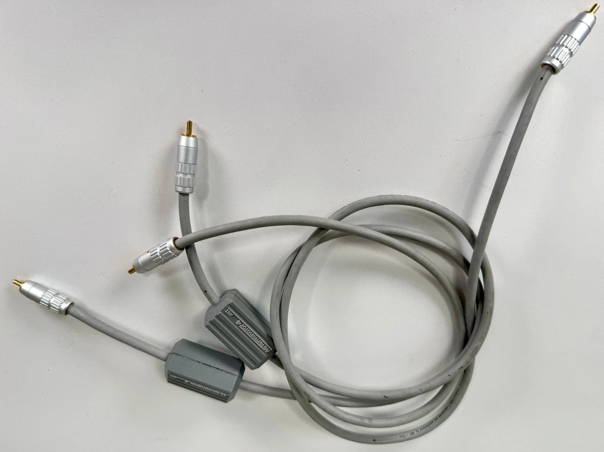 Paire De Câbles Audio RCA MIT Styleline SL3 – 2 Mètres – Neufs