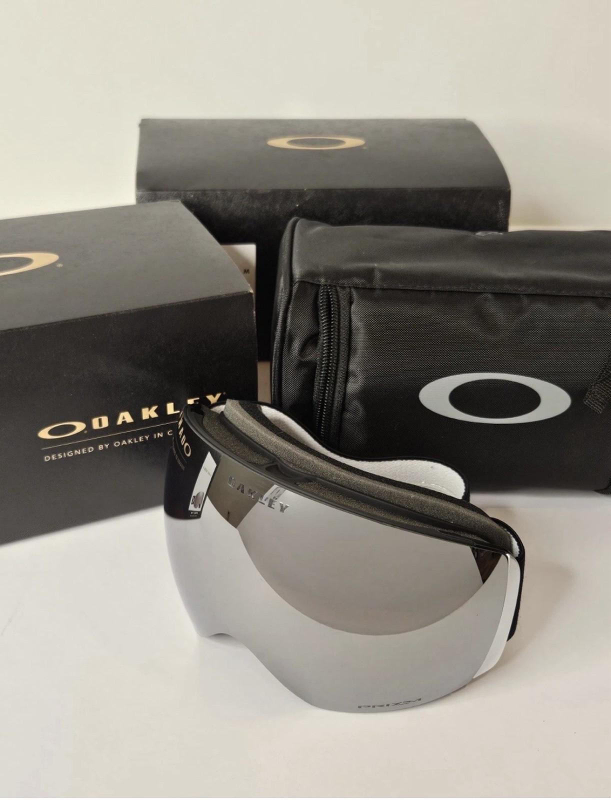 New Oakley Flight Deck L Matte Black Prizm Black Iridium